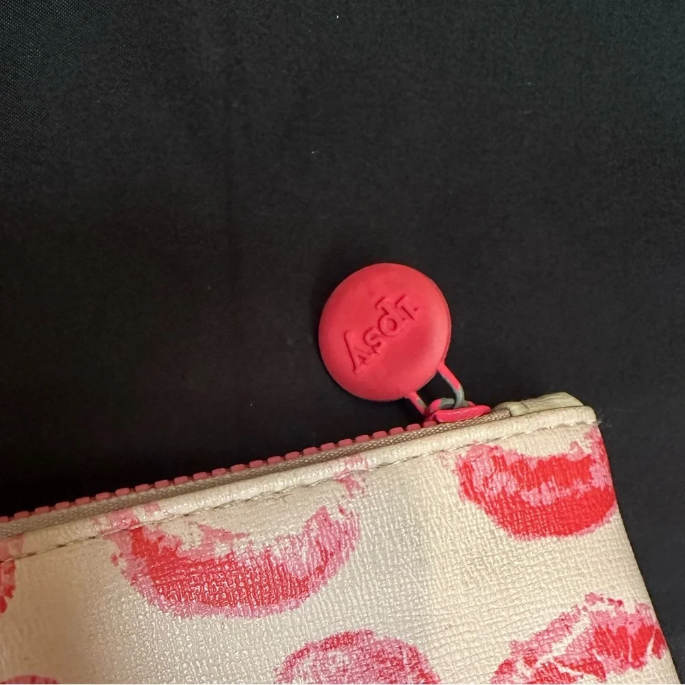Ipsy Red Lips Glam Bag & Lip Gloss Bundle